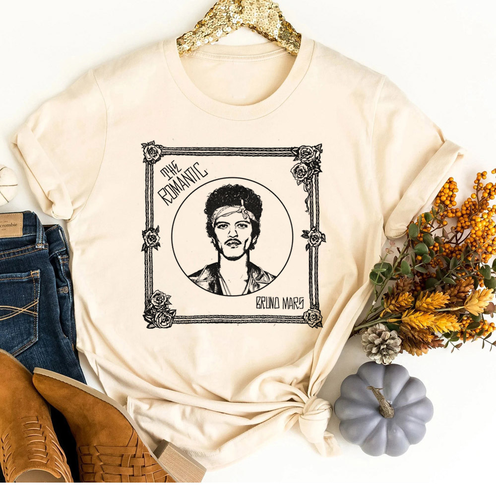 Women Fashion 80S - Bruno Mars shirt women gothic cheap