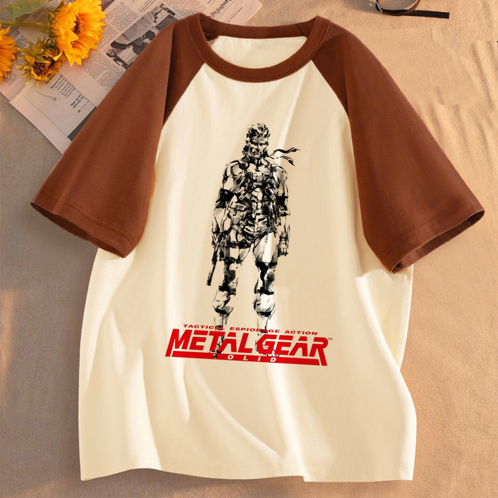 Women Fashion 80S - Metal Gear Solid top tees women