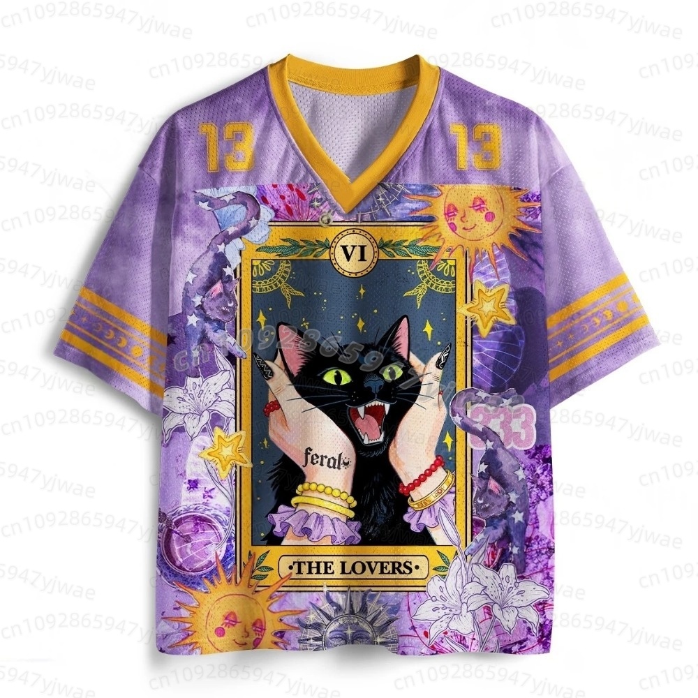 Women And Men Fashion - 2026 JAPANESE Couple Tarot Black Cat