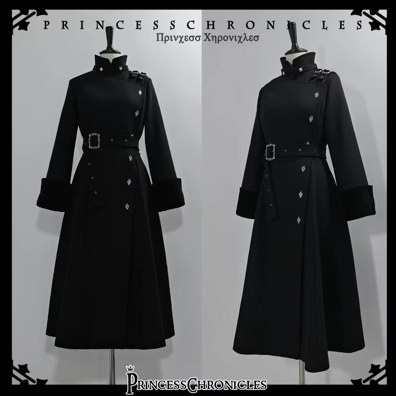 Women Fashion Gown - Pattern-Navy And White Anchors And Steering
