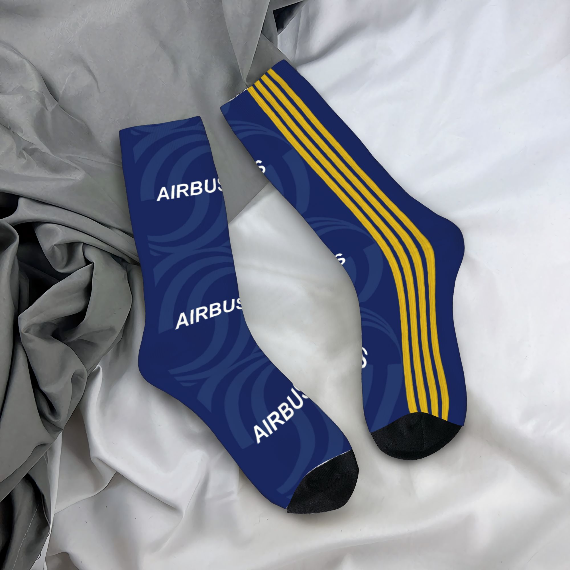 Women'S Fashion Socks - Custom Fashion Printed Airbus Fighter Pilot