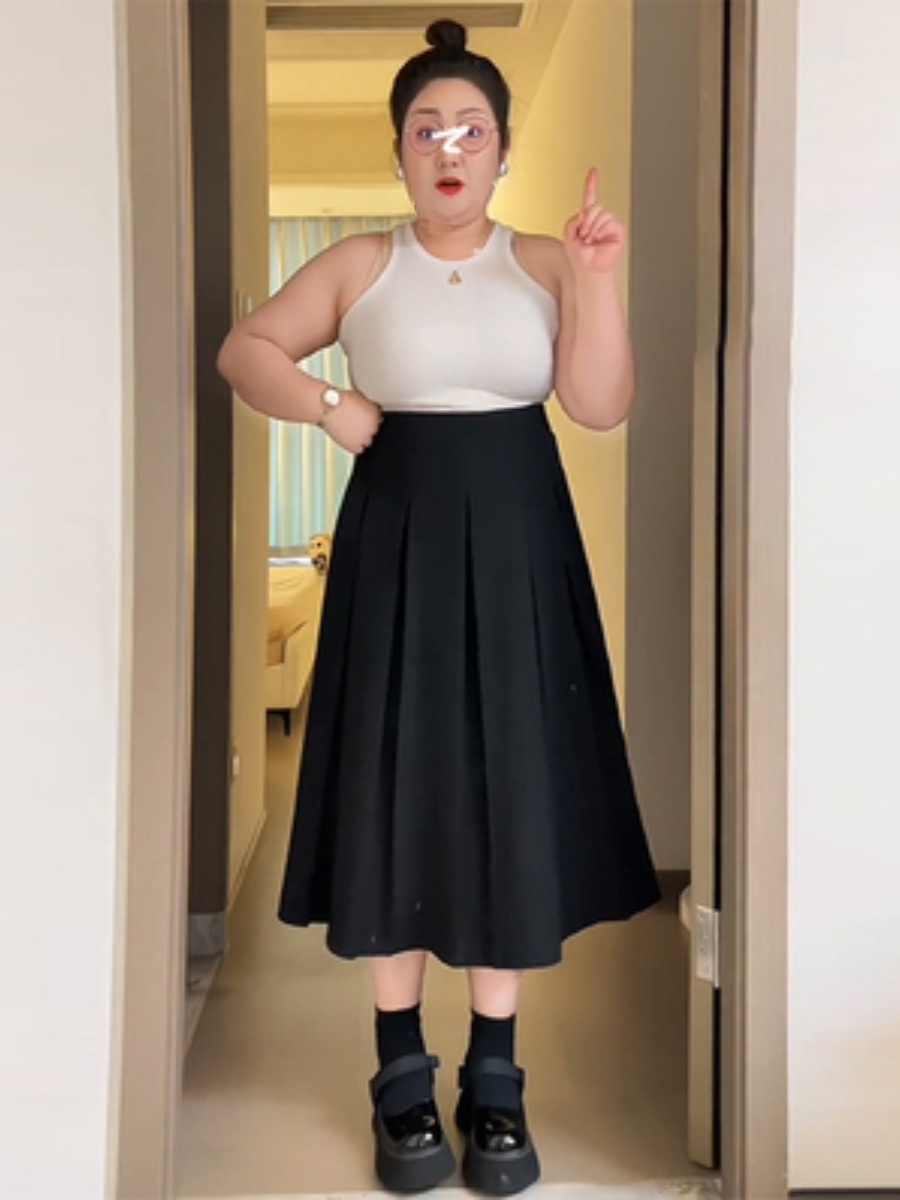A-Line Skirt Midi - plus Size Business Casual Midi Skirt