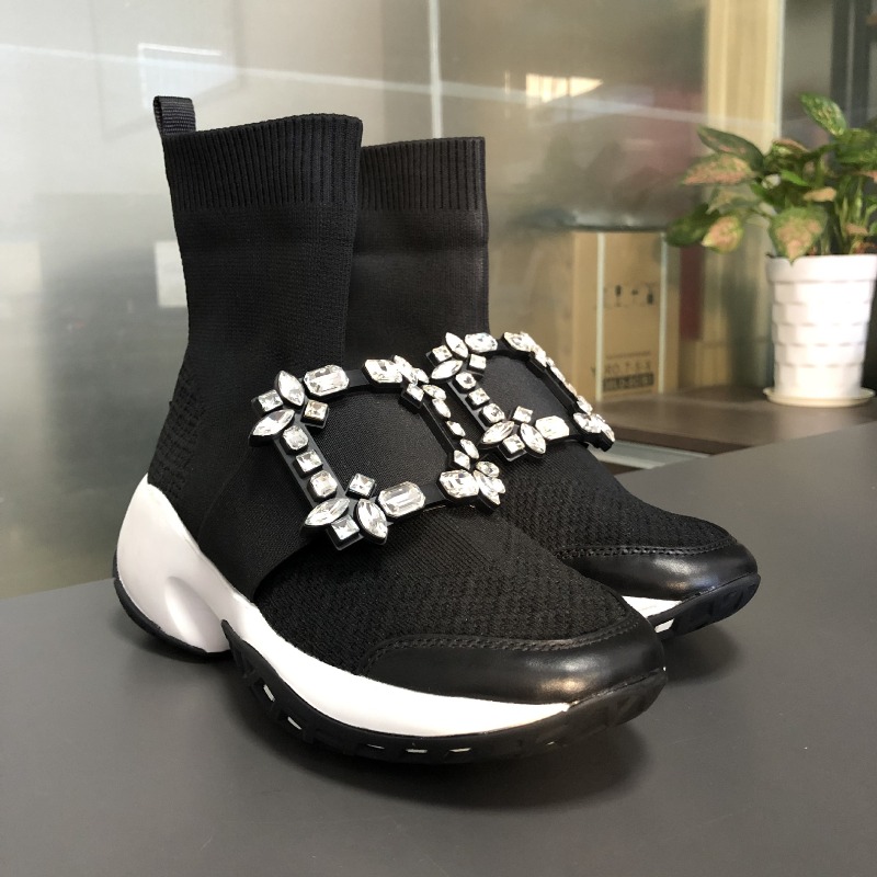 Women'S Fashion Socks - Fashion Designer Women's Shoes Luxury Rhinestone