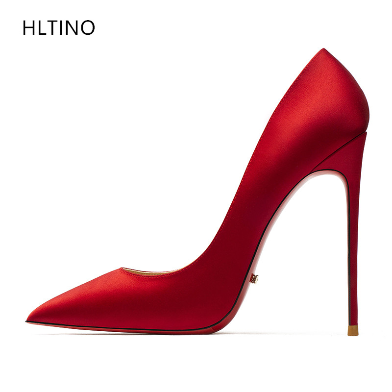 Women Fashion Reddit - HLTINO New Arrival Red Silk Dress