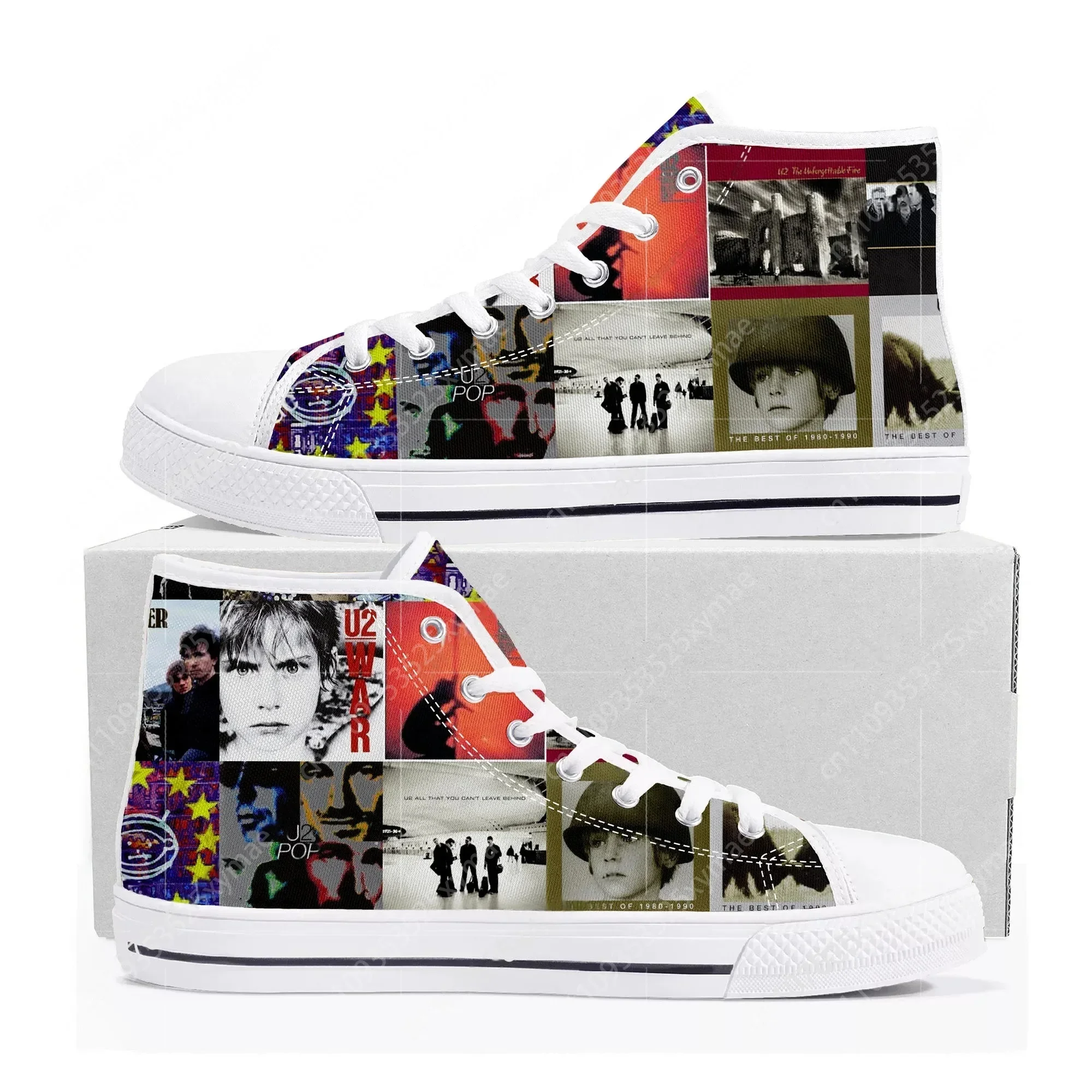 Women'S Fashion Business Casual - U2 Rock Band Fashion punk High