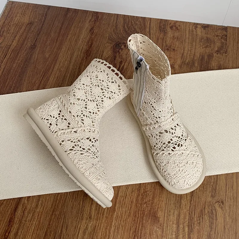 Women'S Fashion Socks - 2026 Summer Boots Breathable Mesh Summer