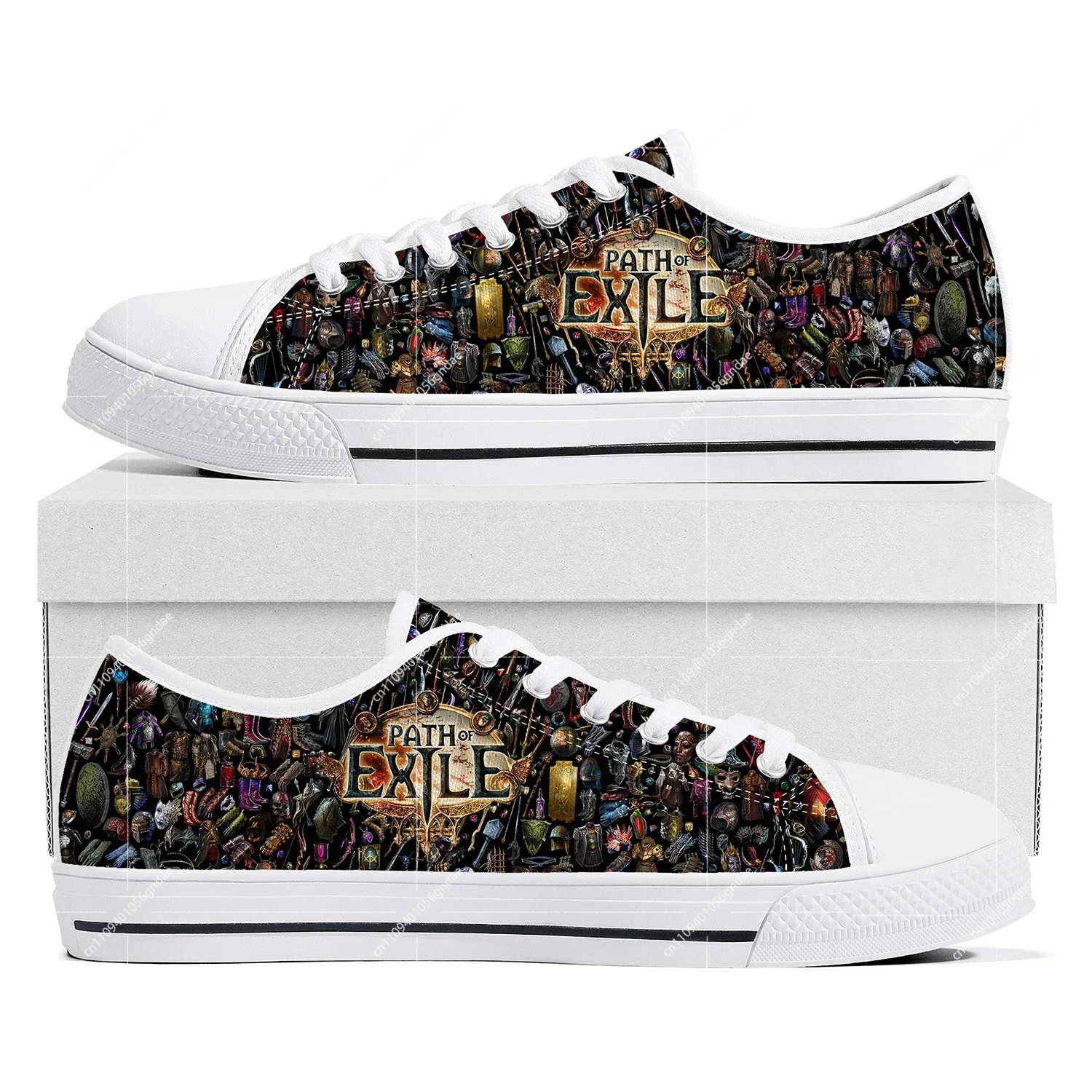Women'S Fashion Business Casual - Path of Exile Low Top Sneakers