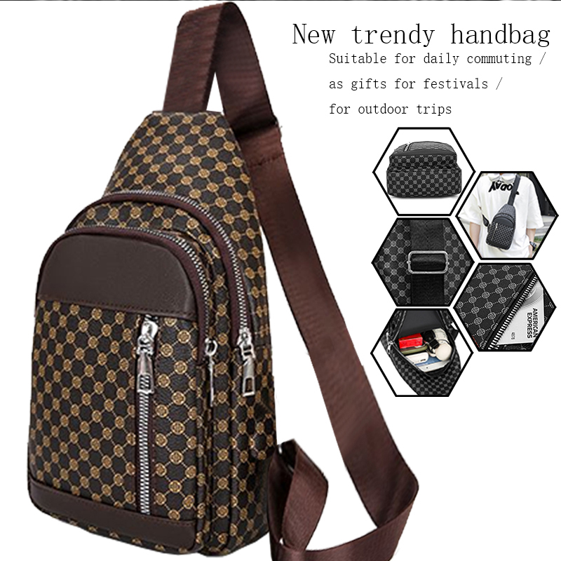 Women'S Fashion Business Casual - Neutral Style Functional Chest Bag for