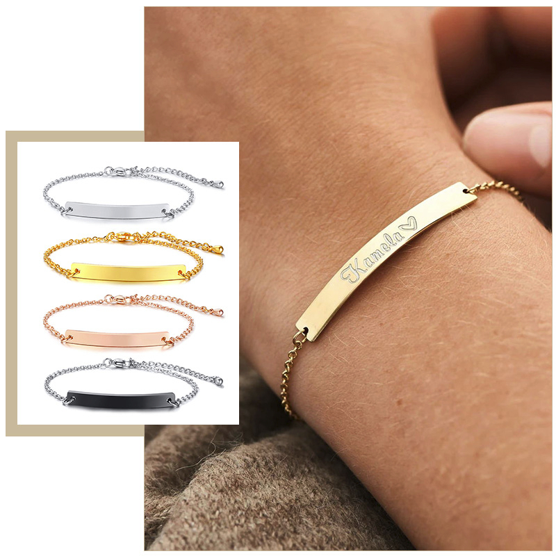 Elegant Personalized ID Bar Br - Women Fashion Quotes ulasan dan harga
