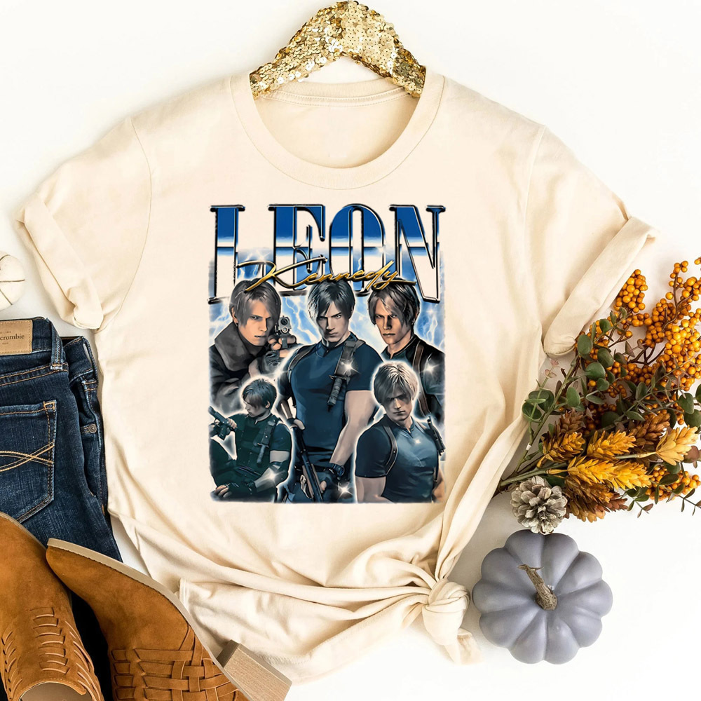 Leon Kennedy t shirt female ko - Women Fashion 80S ulasan dan harga