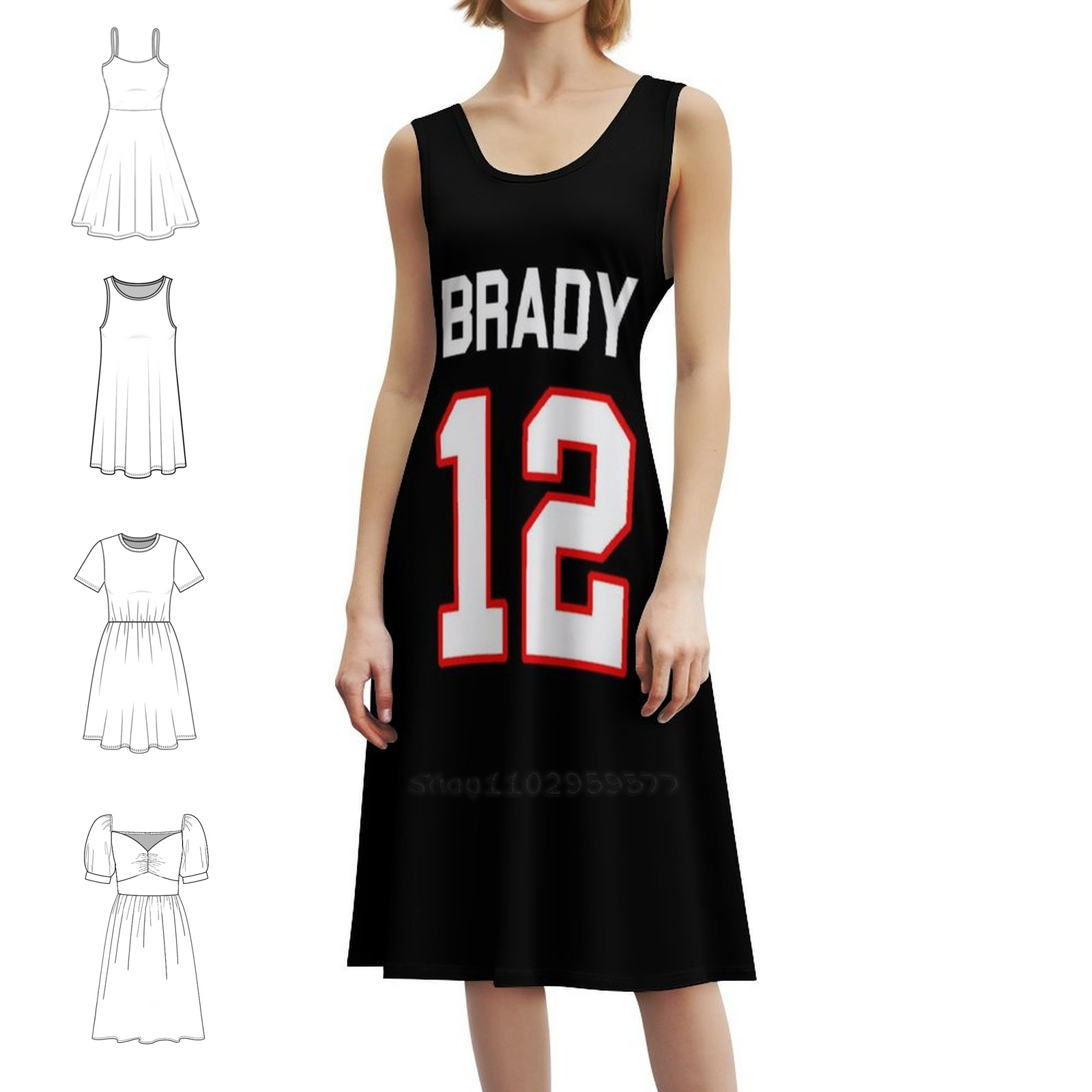Brady Boho Chic Dress Elegant  - Women Fashion Gown ulasan dan harga