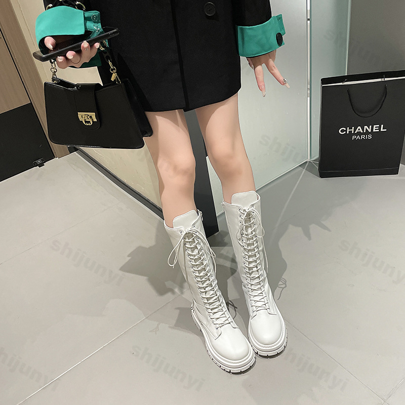 Women Knight's Boots Platform  - Women'S Fashion Trends 2025 ulasan dan harga