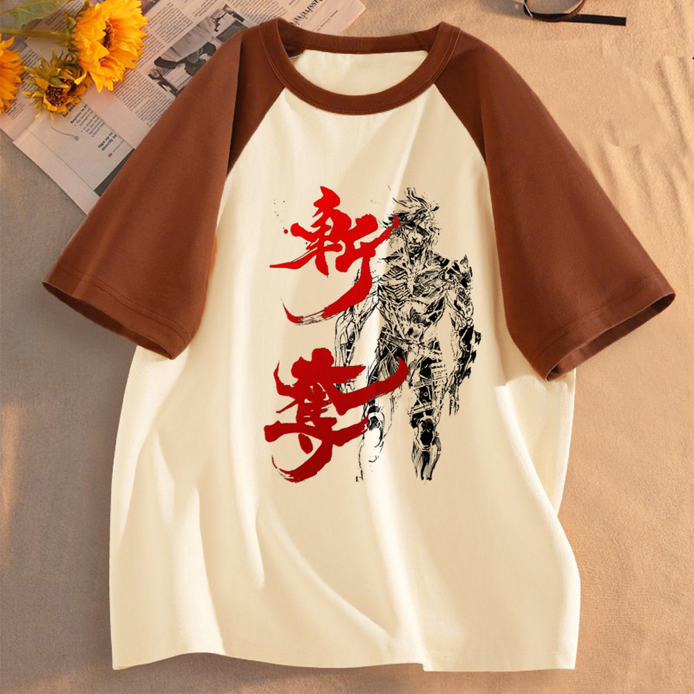 Metal Gear Solid top tees wome - Women Fashion 80S ulasan dan harga