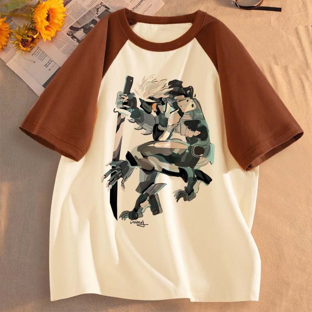 Metal Gear Solid top tees wome - Women Fashion 80S ulasan dan harga