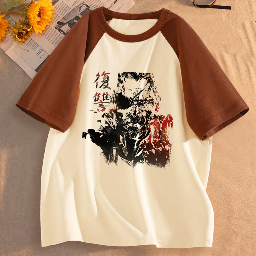 Metal Gear Solid top tees wome - Women Fashion 80S ulasan dan harga