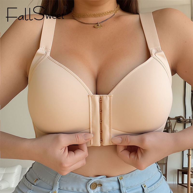 FallSweet Plus Size Wireless F - Bra Top Seamless ulasan dan harga