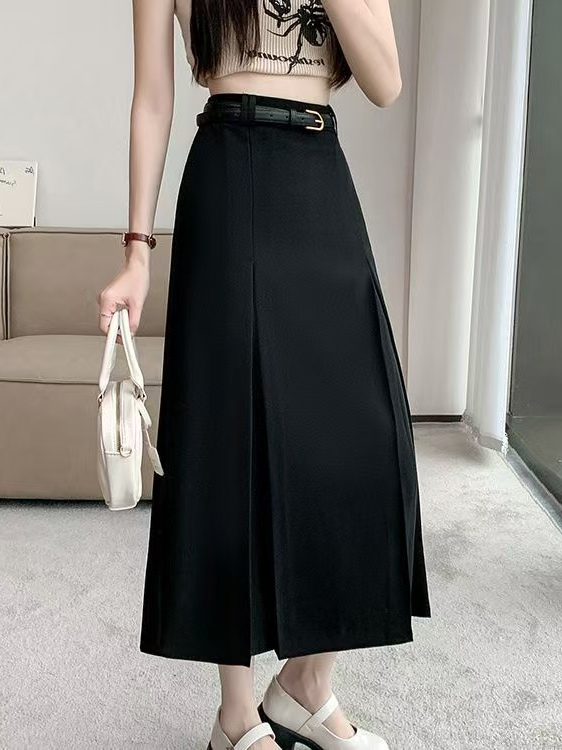 plus Size Suit Skirt High Wais - A-Line Skirt Midi ulasan dan harga