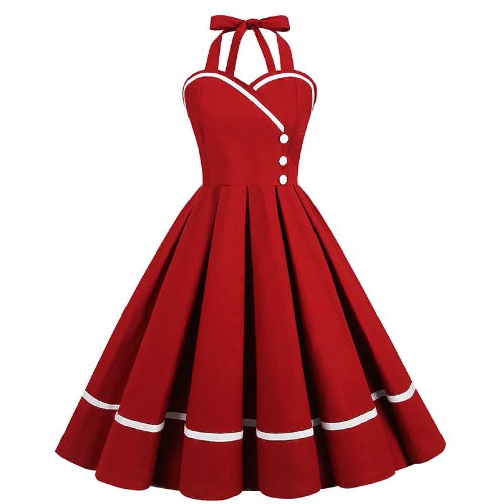 Halloween  50s 60s 80s Retro D - Women Fashion 80S ulasan dan harga