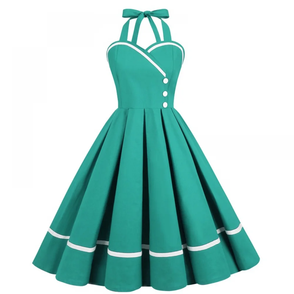 Halloween  50s 60s 80s Retro D - Women Fashion 80S ulasan dan harga