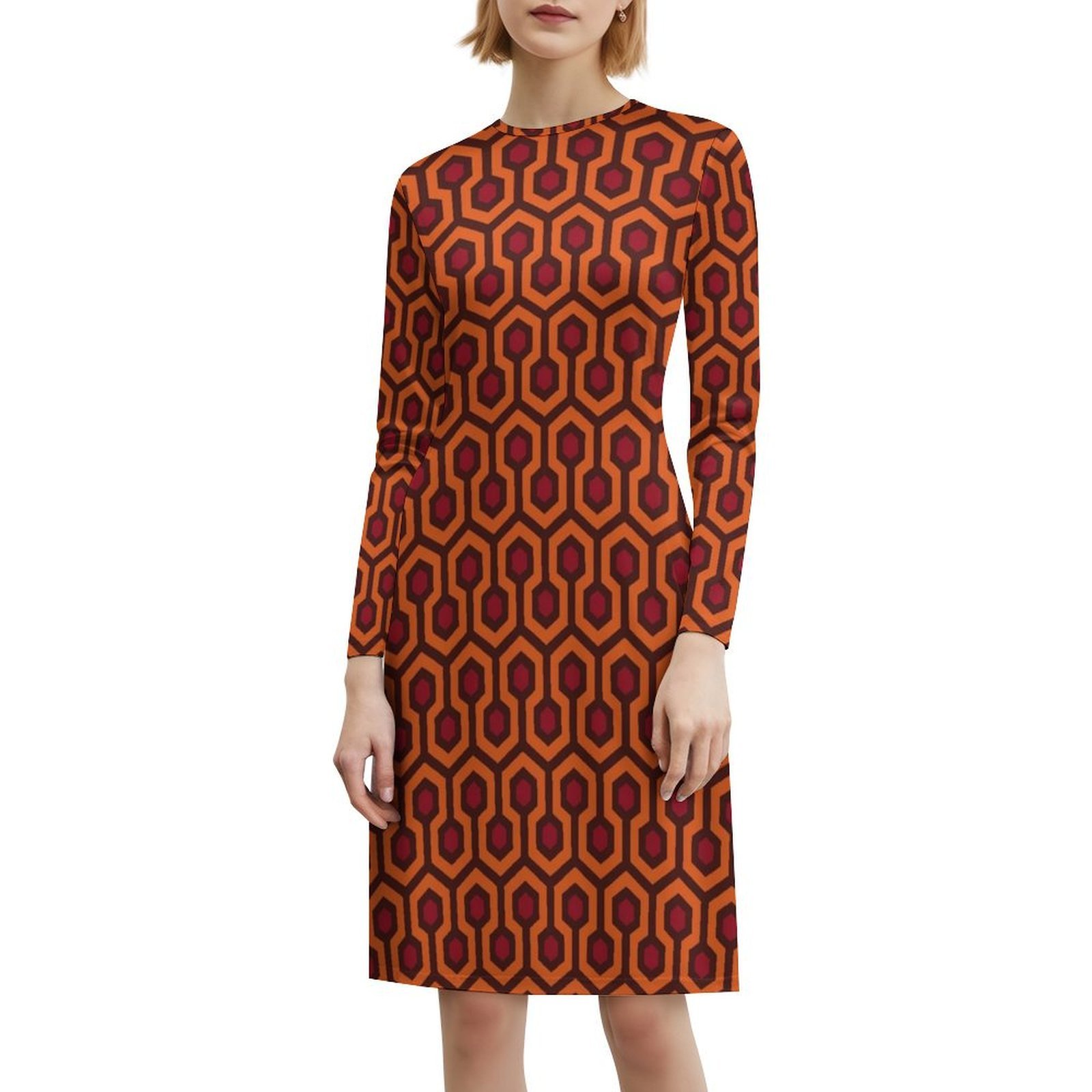 Overlook Pattern Boho Chic Dre - Women Fashion Gown ulasan dan harga
