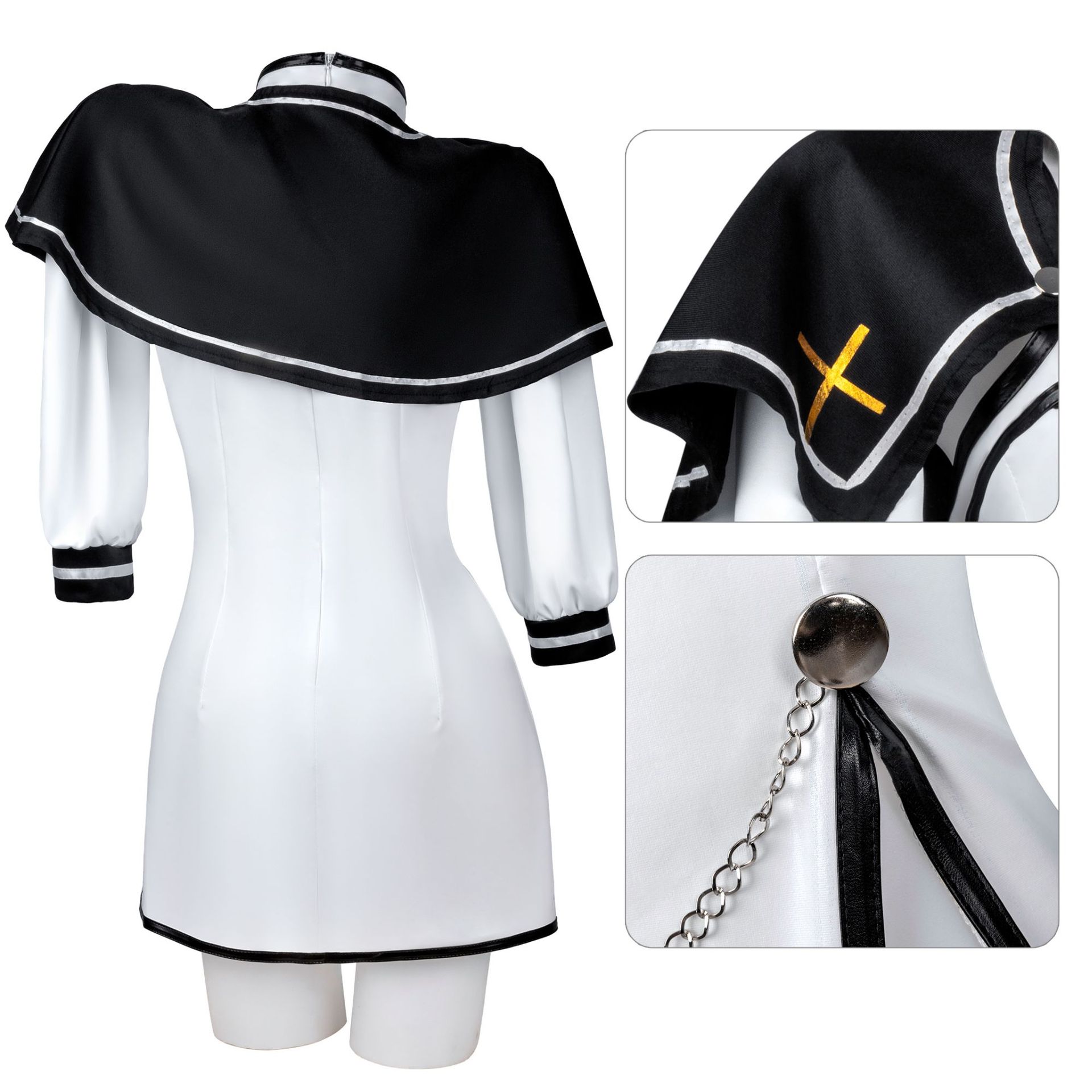 Game Baptismal Priest Cosplay  - Bodycon Dress Women ulasan dan harga
