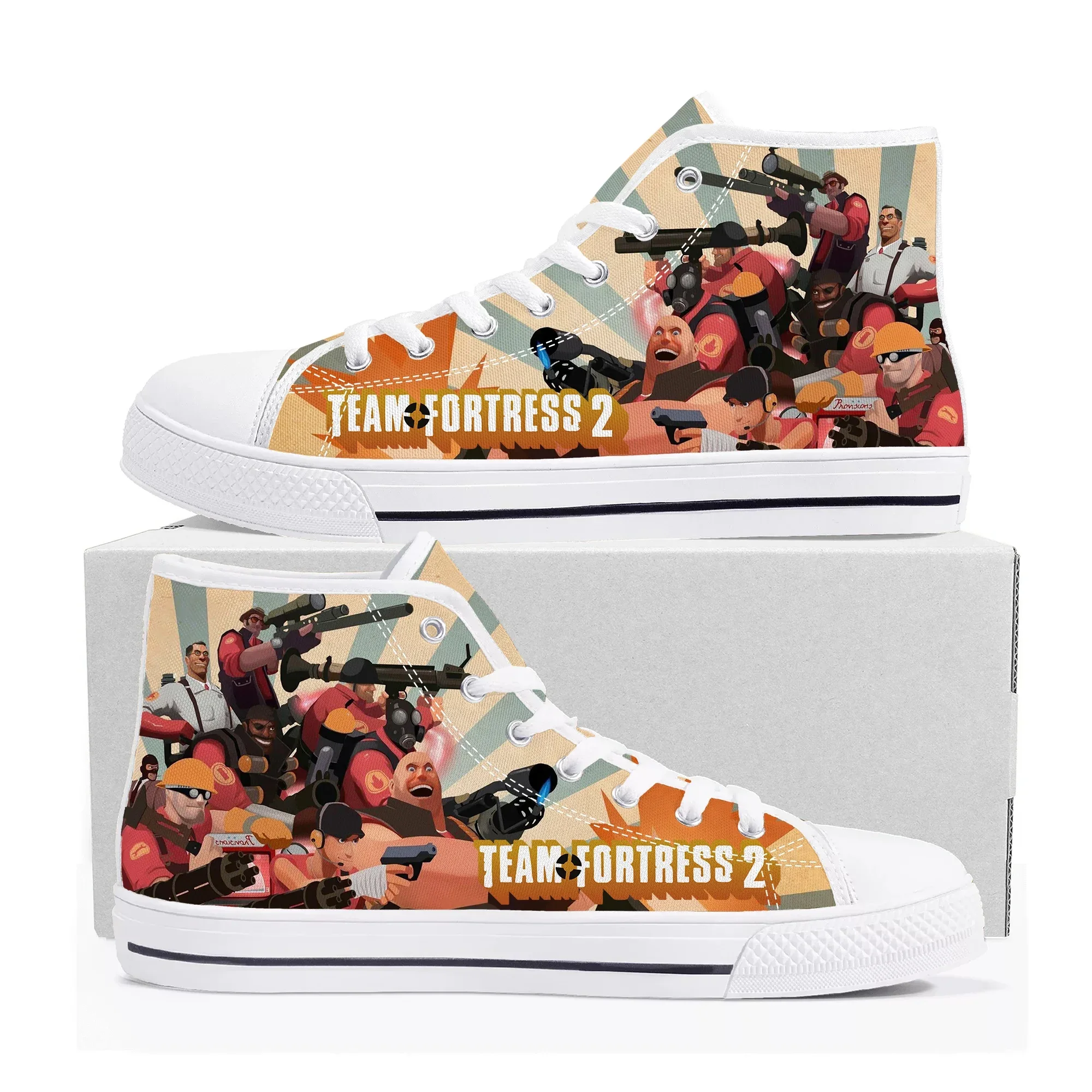 Team Fortress 2 High Top Sneak - Women'S Fashion Business Casual ulasan dan harga