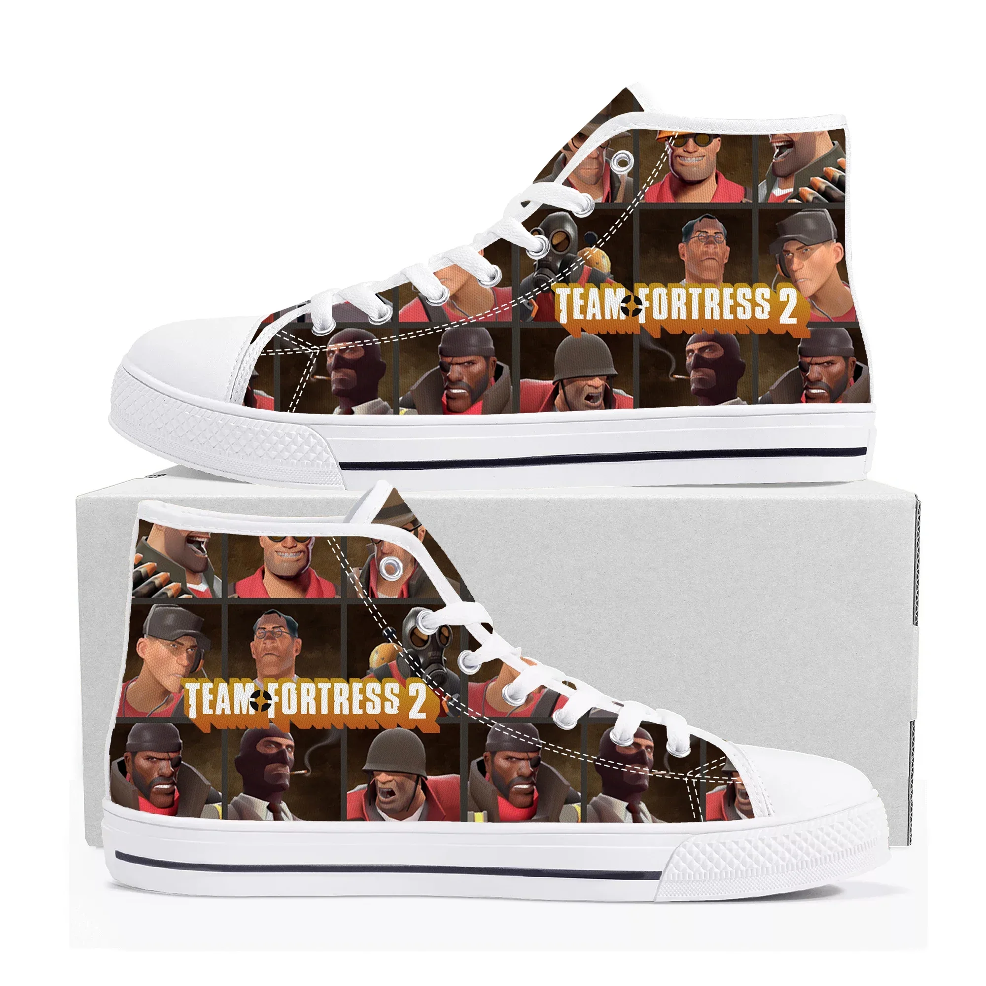 Team Fortress 2 High Top Sneak - Women'S Fashion Business Casual ulasan dan harga