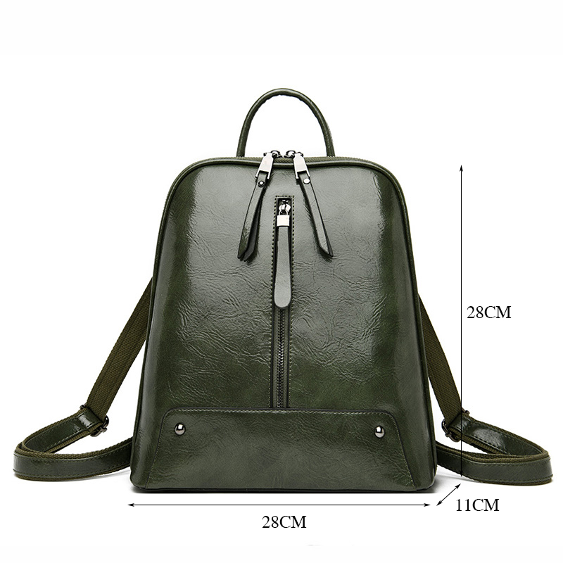 Women Leather Backpack Fashion - Women Fashion Online ulasan dan harga