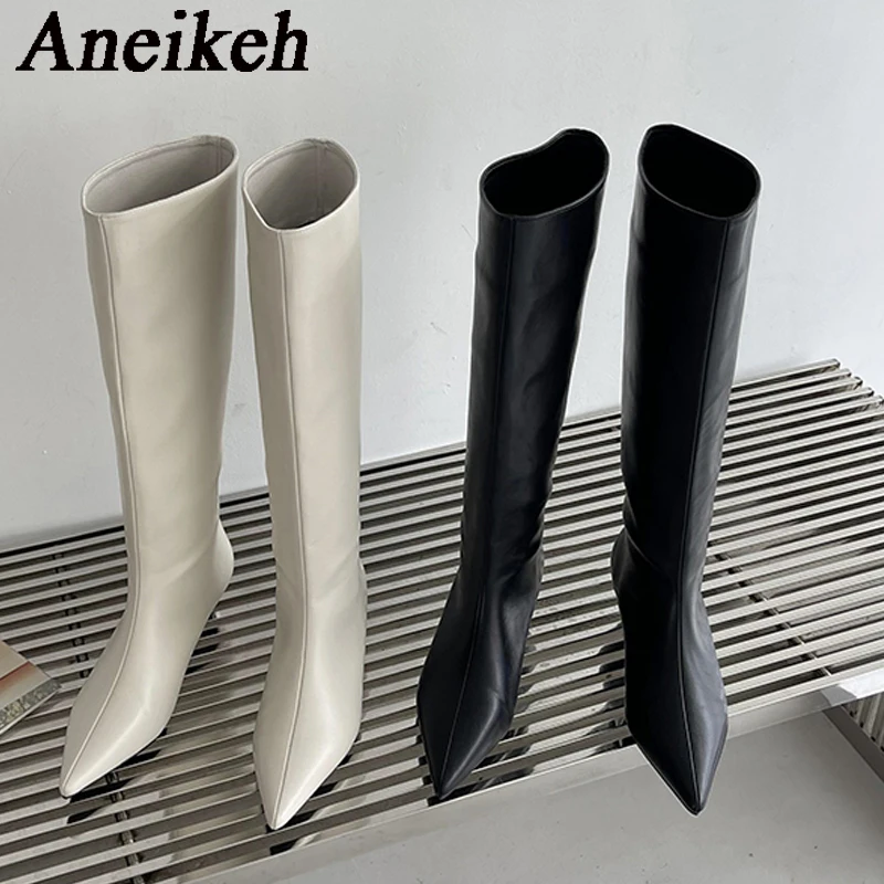 Aneikeh 2026 Fashion Sexy Poin - Women'S Fashion Knee High Boots ulasan dan harga
