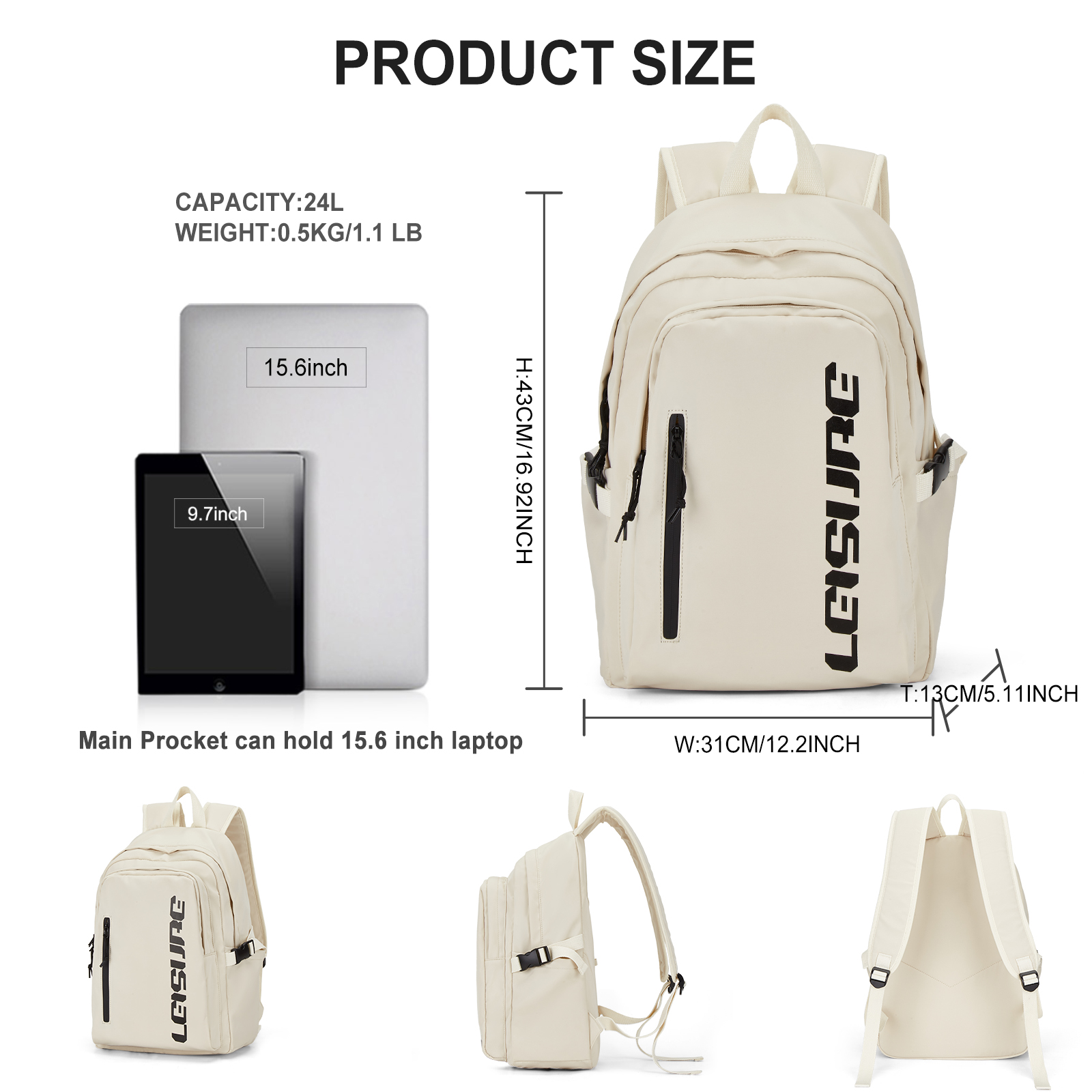 Casual Lightweight Teenager Sc - Women'S Fashion Backpack ulasan dan harga