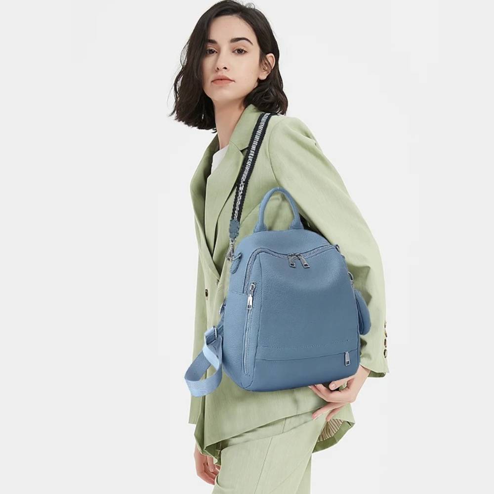 Zency Women's Genuine Leather  - Women'S Fashion Backpack ulasan dan harga
