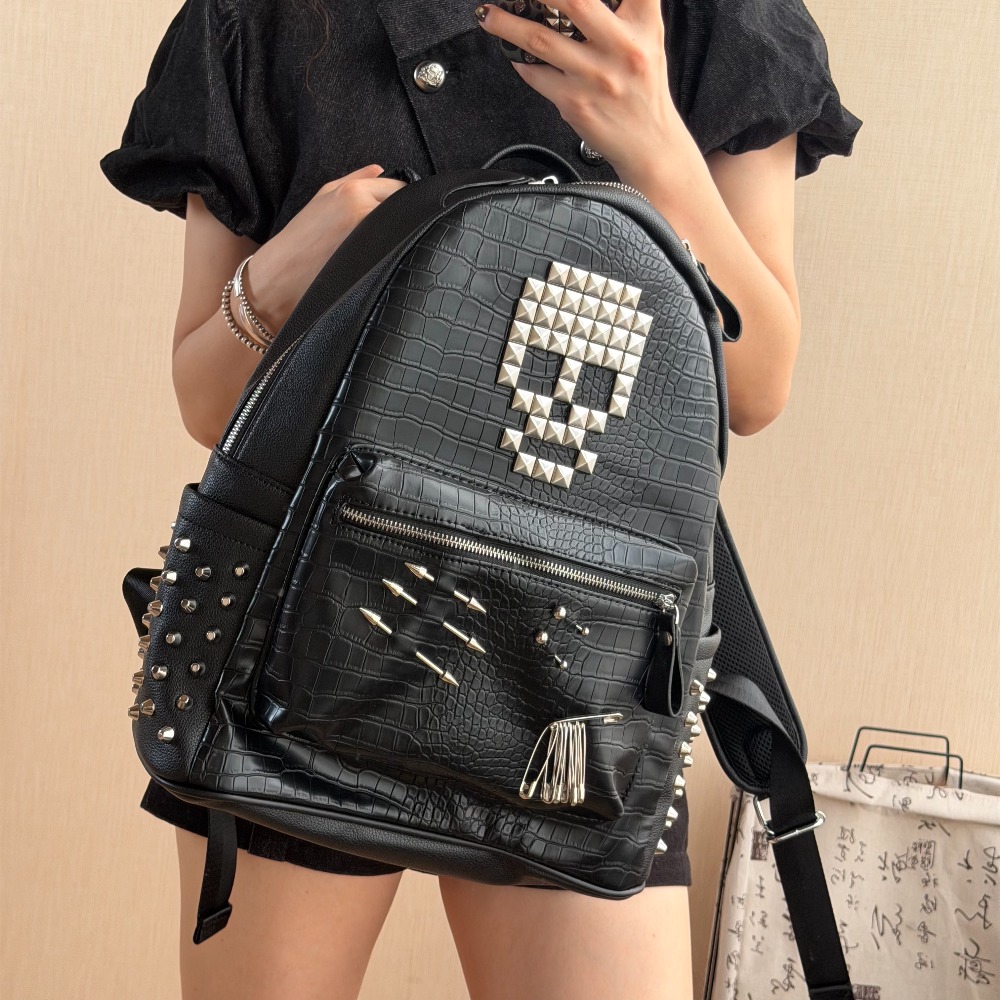 Original Black Crocodile Patte - Women'S Fashion Backpack ulasan dan harga