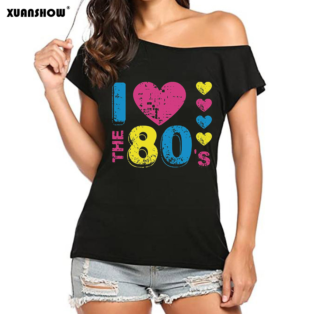Fashion Summer Women's t shirt - Women Fashion 80S ulasan dan harga