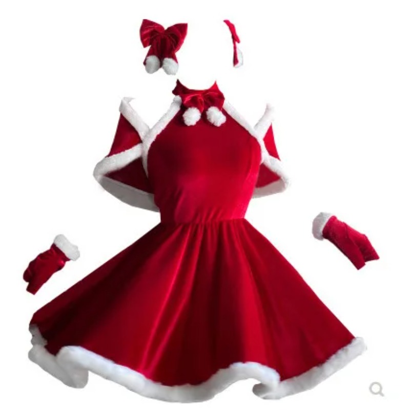 Christmas Cosplay Costume Dres - Women Fashion Reddit ulasan dan harga
