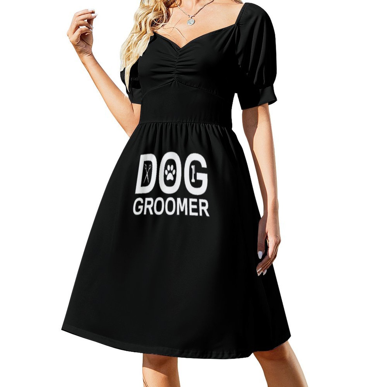 Dog Groomer Boho Chic Dress El - Women Fashion Gown ulasan dan harga