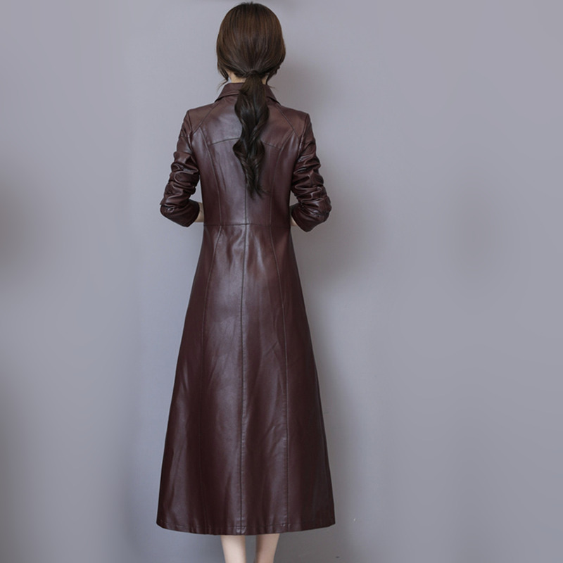 New Women Sheepskin Coat Autum - Women'S Fashion Leather Jacket ulasan dan harga