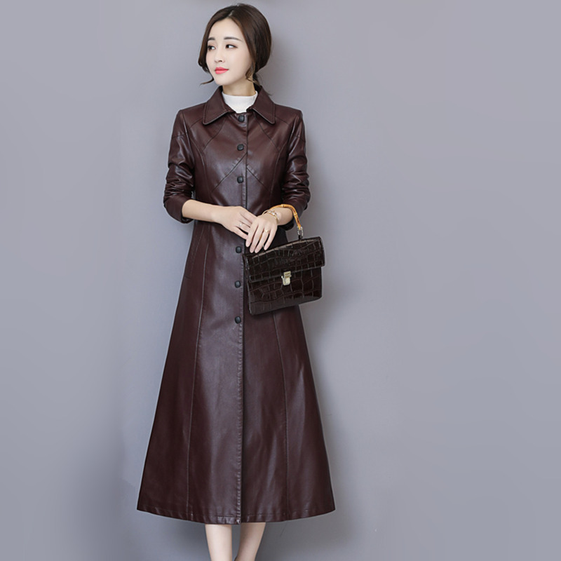 New Women Sheepskin Coat Autum - Women'S Fashion Leather Jacket ulasan dan harga