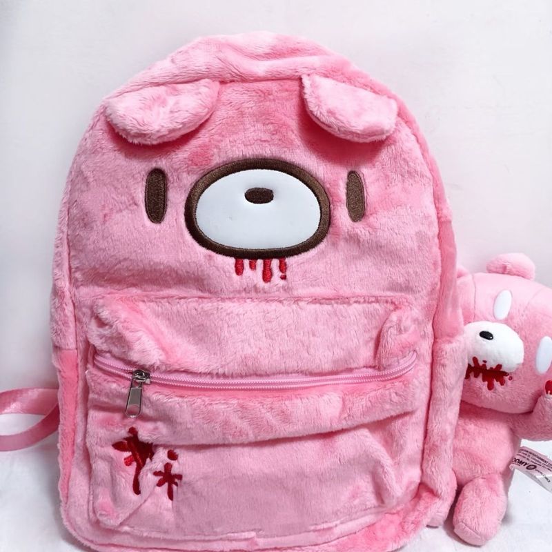 Gloomy Bear Cute Backpack Pink - Women'S Fashion Backpack ulasan dan harga