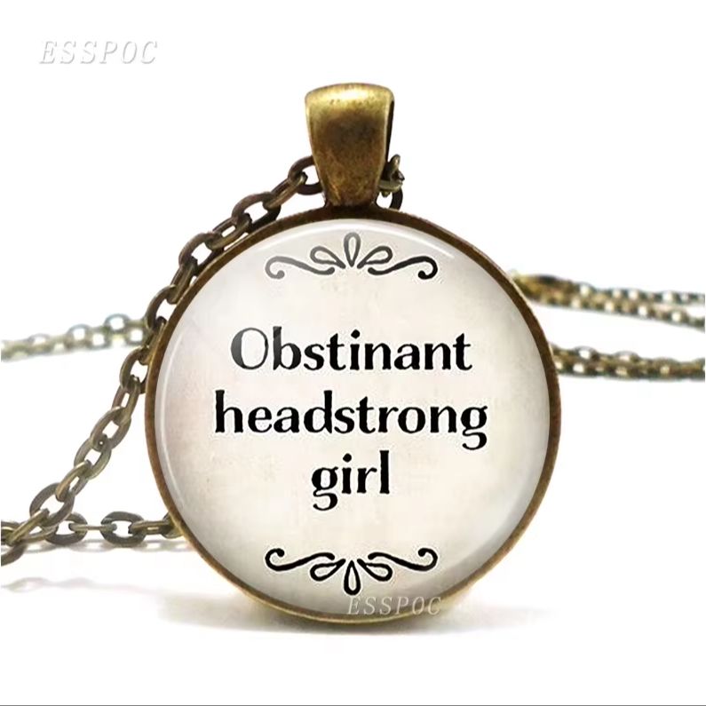 Obstinant Headstrong Girl Jane - Women Fashion Quotes ulasan dan harga