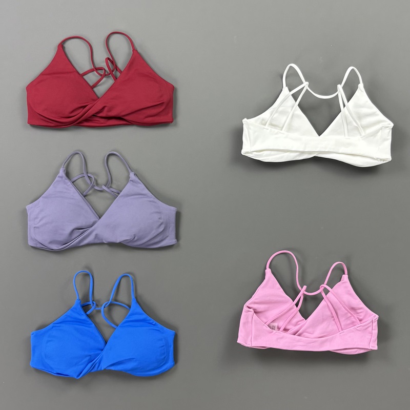 Vision Women Sports Bra V Neck - Bra Top Seamless ulasan dan harga