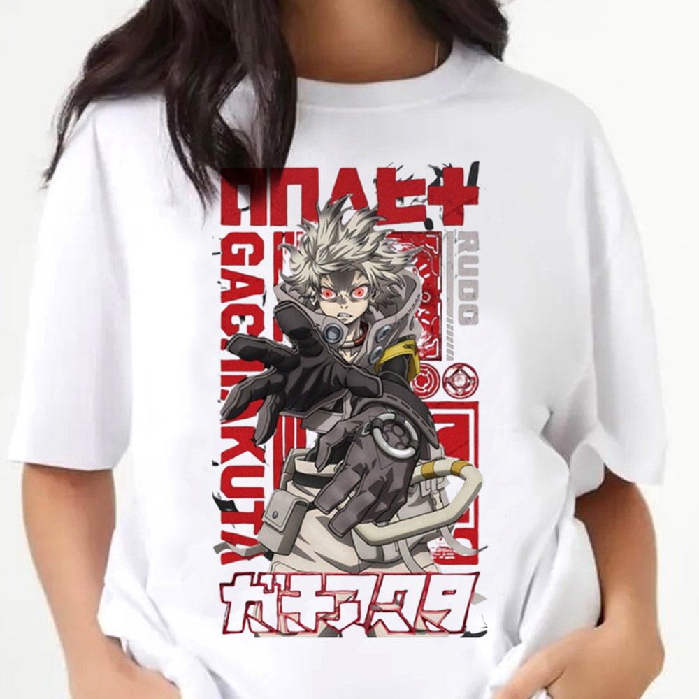 Gachiakuta t-shirt female part - Women Fashion 80S ulasan dan harga