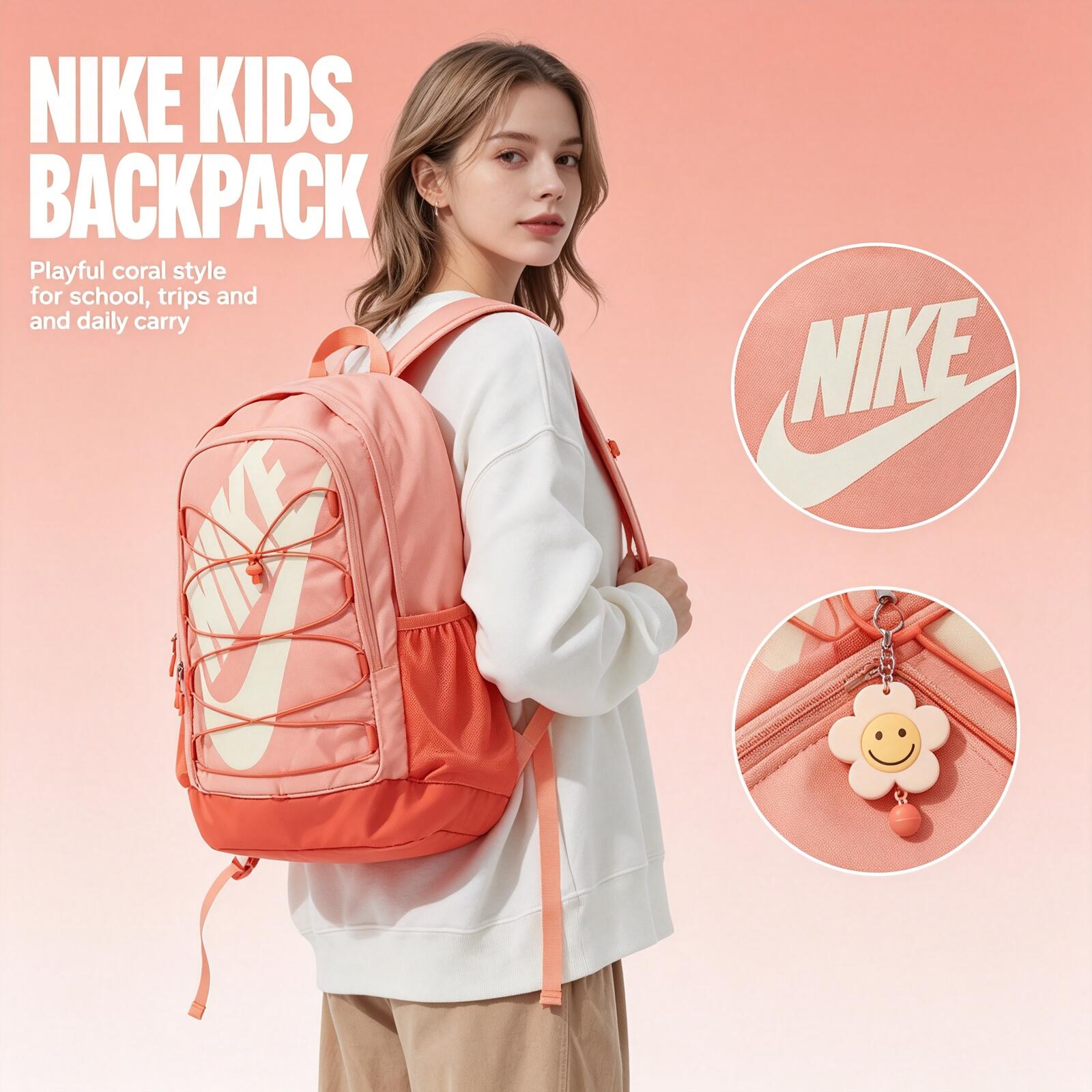 Nike For Men Women, Sports Lar - Women'S Fashion Backpack ulasan dan harga