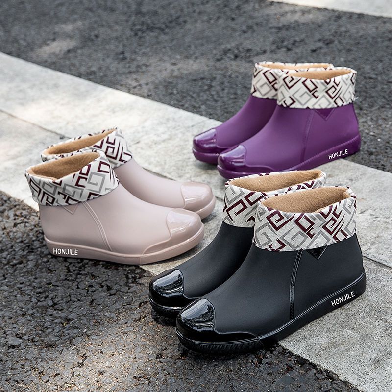 New Rain Rubber Boots Ladies F - Women Fashion Online ulasan dan harga