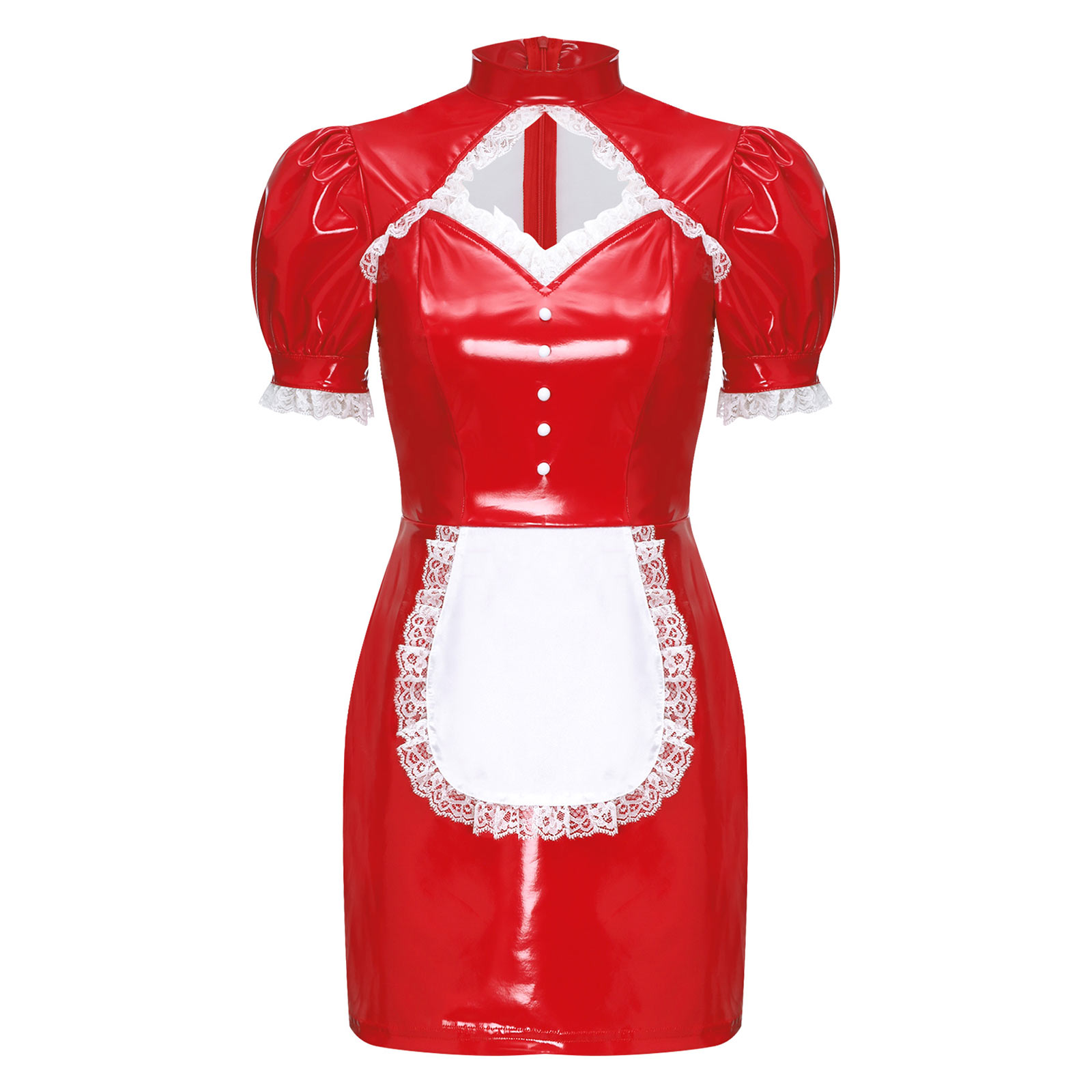 Womens French Maid Costume Pat - Bodycon Dress Women ulasan dan harga