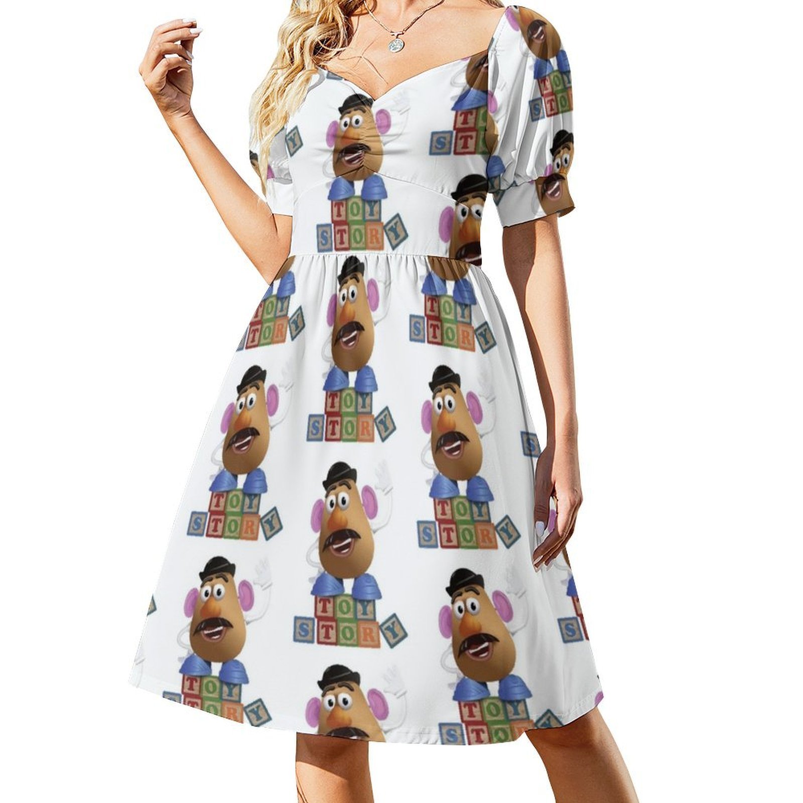 Mr Potato Head Alternative Mov - Women Fashion Gown ulasan dan harga
