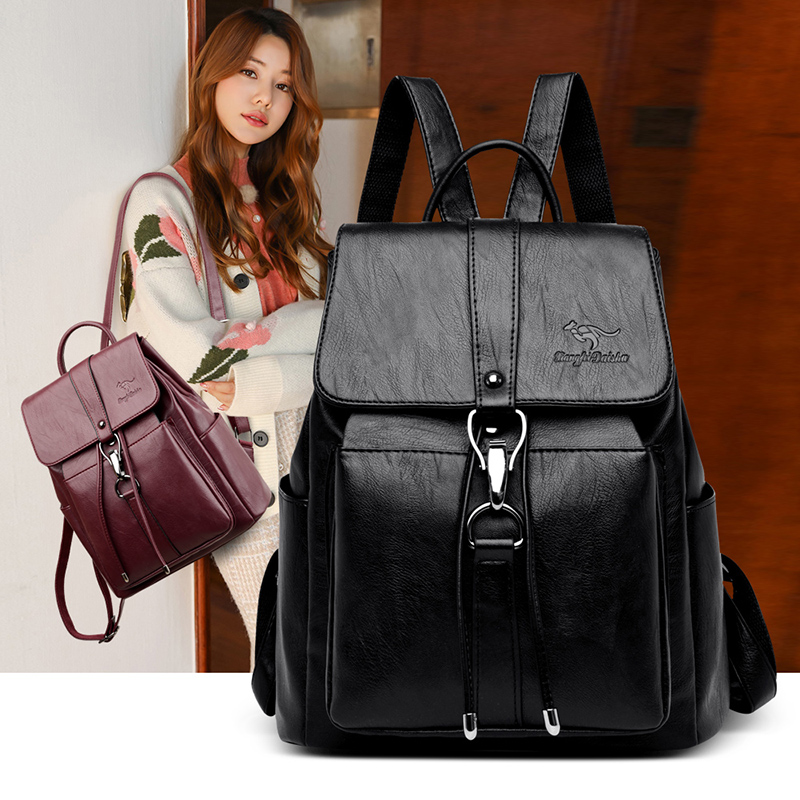 Anti Theft Backpack Women Shou - Women Fashion Online ulasan dan harga