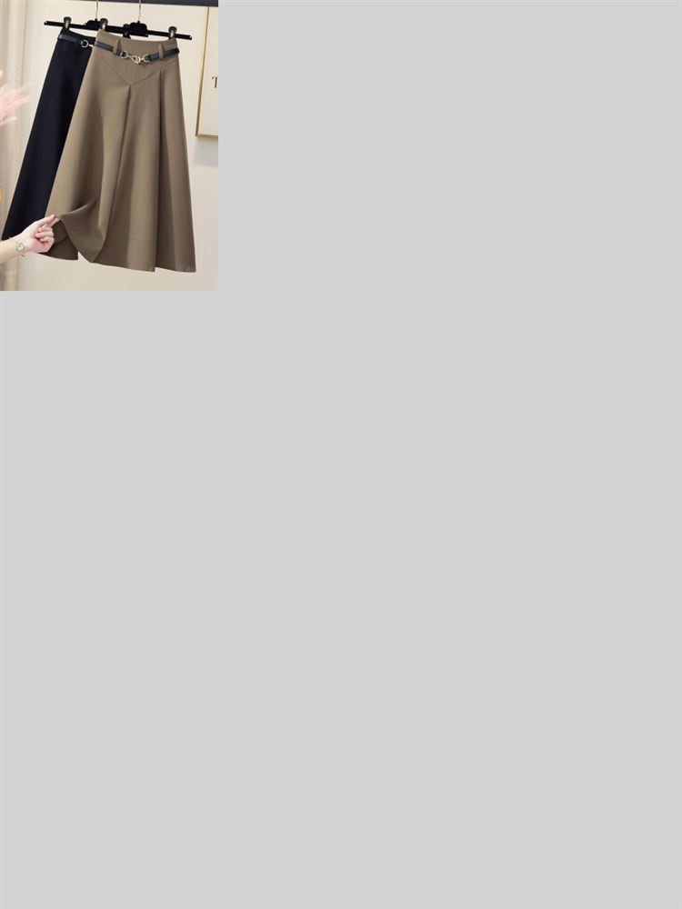 Spring Autumn New Style Women' - A-Line Skirt Midi ulasan dan harga