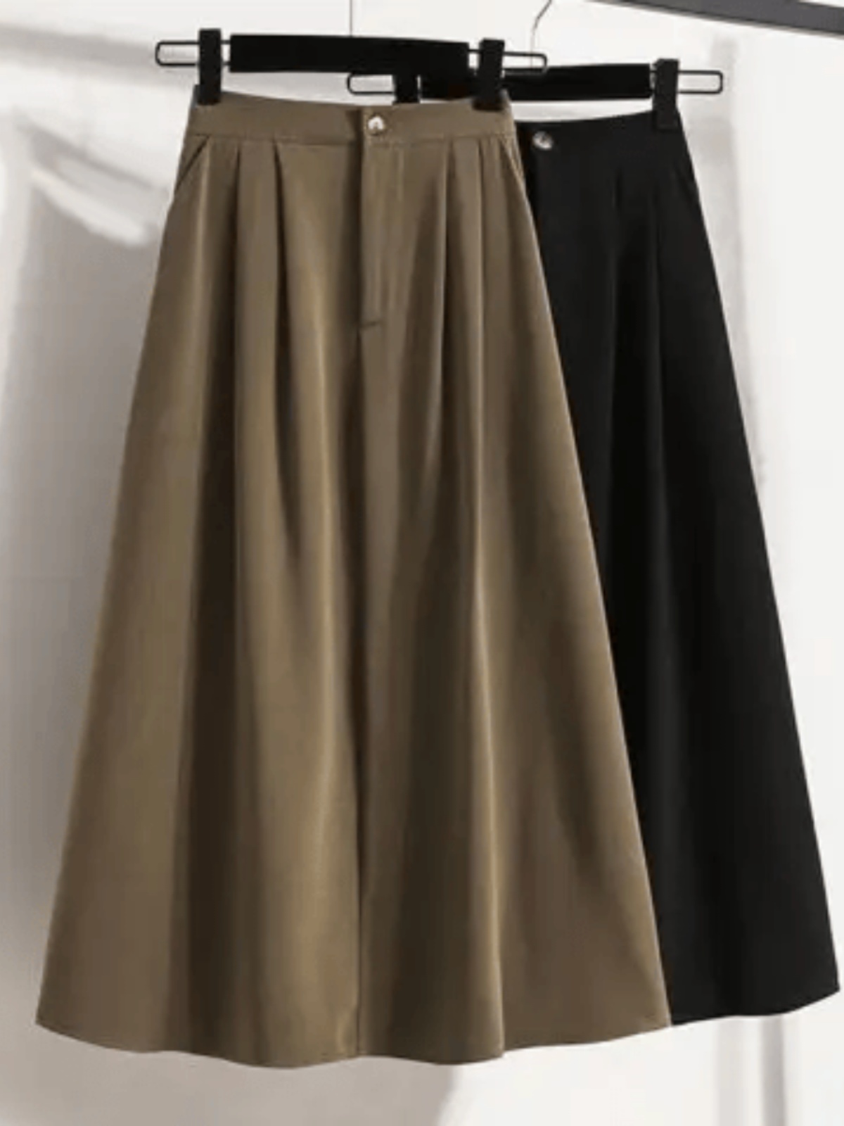 plus Size Midi Skirt Women's S - A-Line Skirt Midi ulasan dan harga
