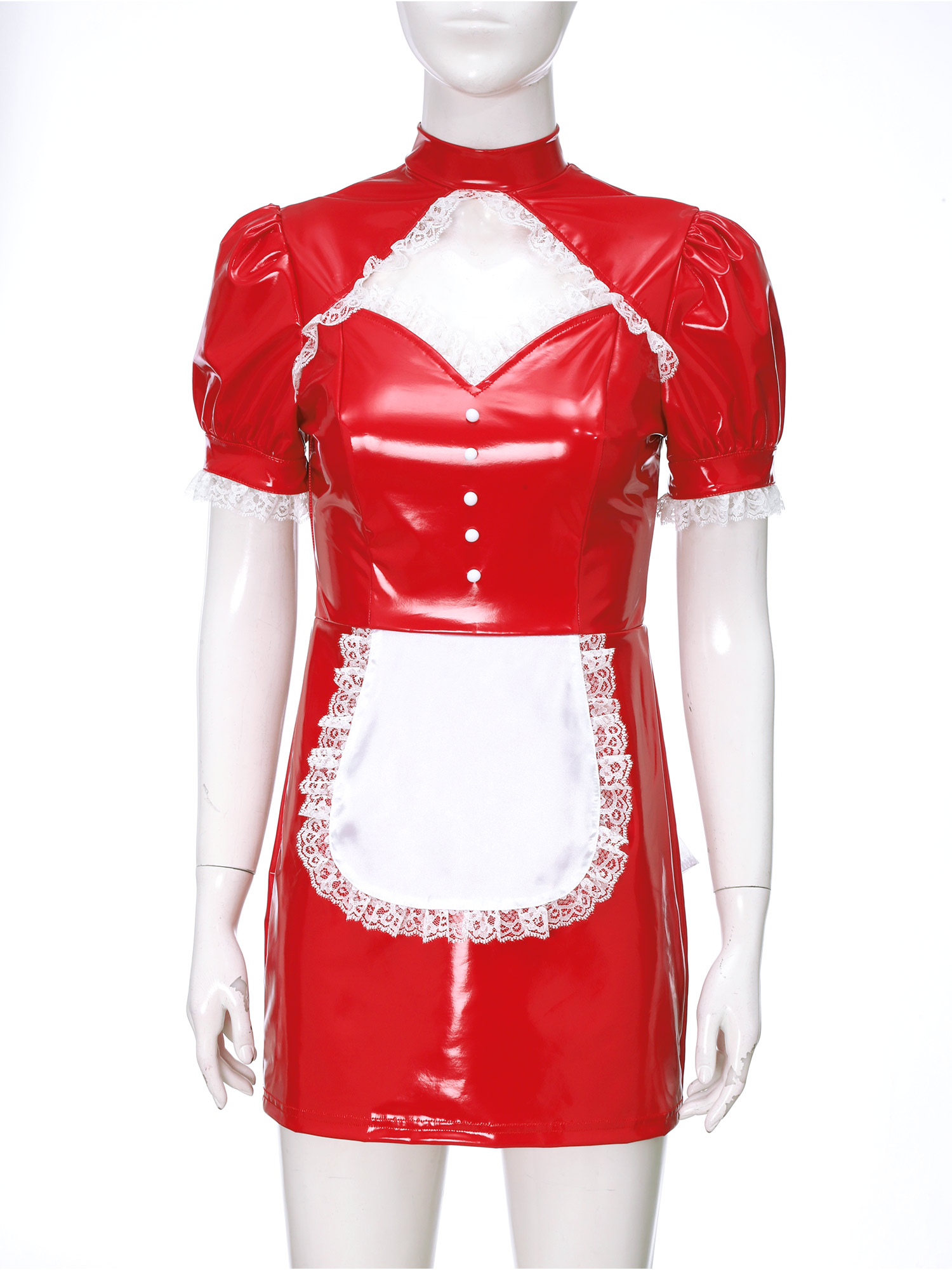 Womens French Maid Cosplay Cos - Bodycon Dress Women ulasan dan harga