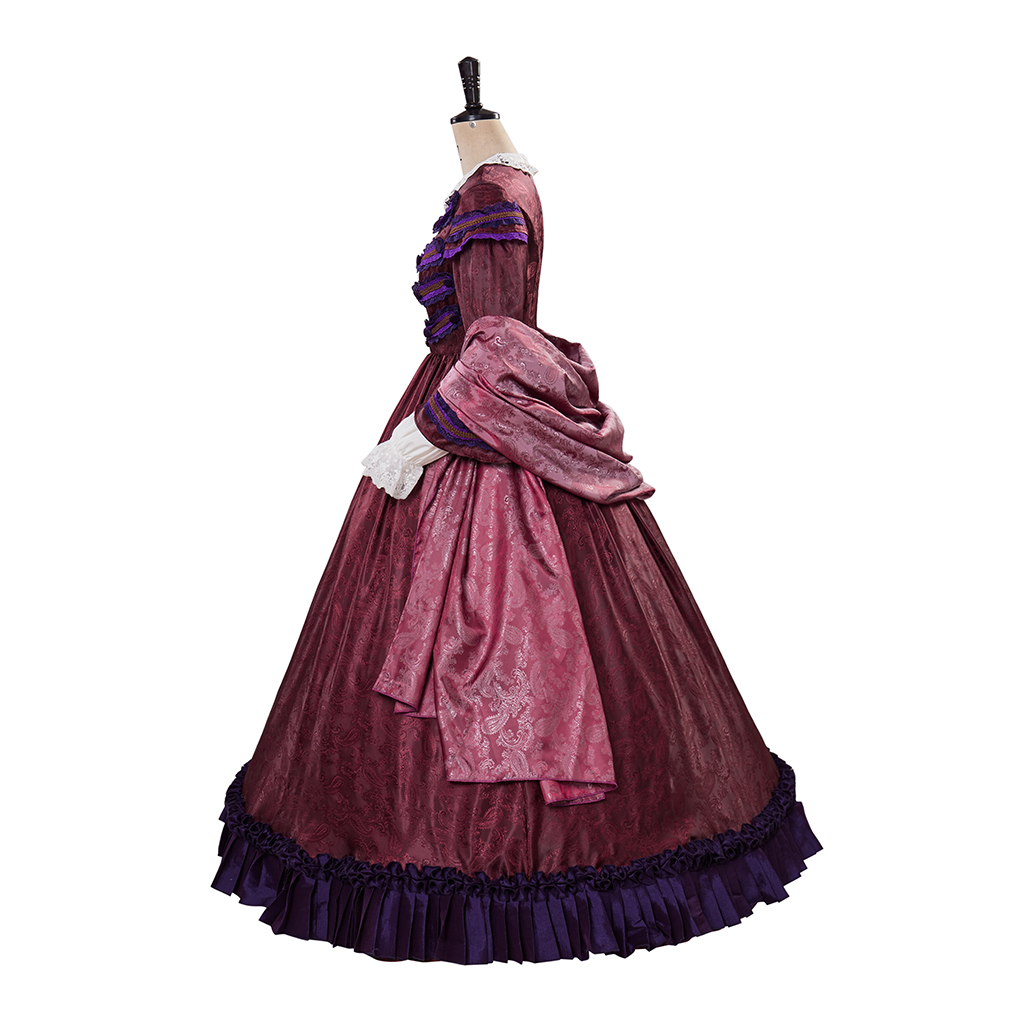 Movie Lincoln Cosplay Mary Tod - Women Fashion Gown ulasan dan harga